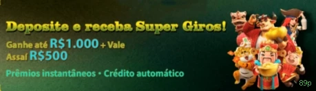Jogos de bônus no 89p: rodadas grátis, multiplicadores e jackpots progressivos em slots selecionados