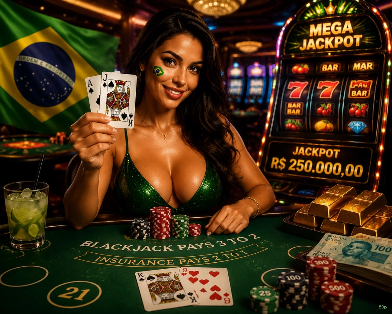 Cassino ao vivo no Brasil | 89p: segura e premiada